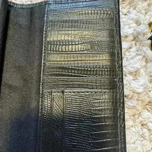 Timberland leather black wallet - Picture 6 of 8